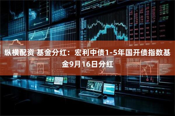 纵横配资 基金分红：宏利中债1-5年国开债指数基金9月16日分红