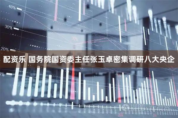 配资乐 国务院国资委主任张玉卓密集调研八大央企