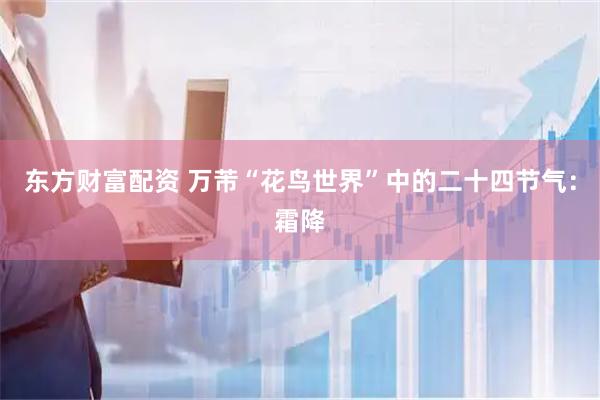 东方财富配资 万芾“花鸟世界”中的二十四节气：霜降