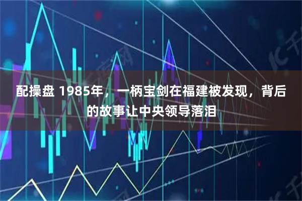 配操盘 1985年，一柄宝剑在福建被发现，背后的故事让中央领导落泪
