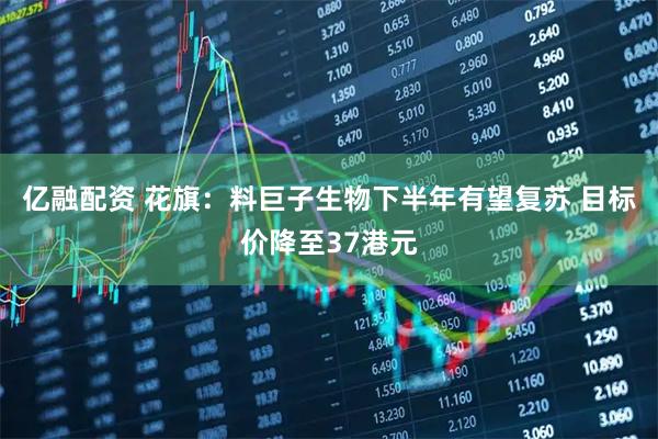 亿融配资 花旗：料巨子生物下半年有望复苏 目标价降至37港元